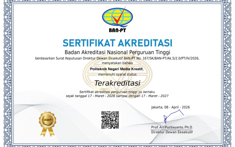 akreditasi sementara Polimedia