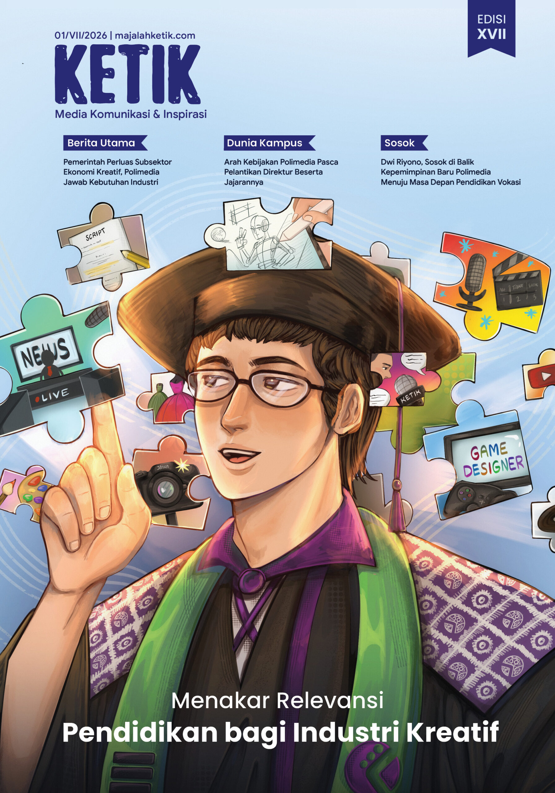 Cover Majalah Ketik Edisi XVII